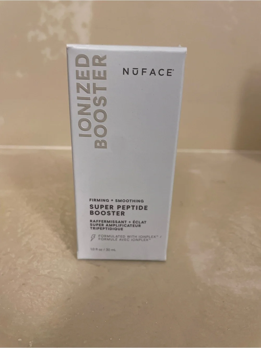NuFACE Trinity + with Lip & Eye Attachment and Super Peptide Booster
